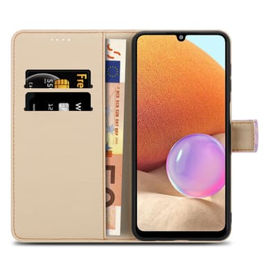 Samsung Galaxy A32 4G Plånboksfodral Skal (Lila)