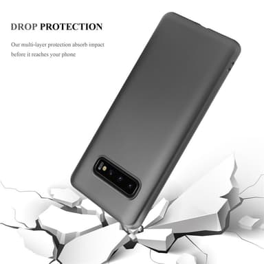 Skal Samsung Galaxy S10 PLUS Fodral Case (Grå)