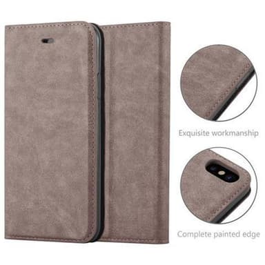 iPhone X / XS Skal Fodral Case (Brun)