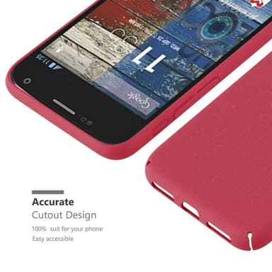 Motorola MOTO G2 Skal Fodral Case (Röd)