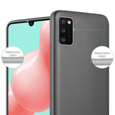 Skal Samsung Galaxy A41 Fodral Case (Grå)