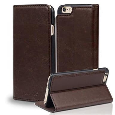 Plånboksfodral iPhone 6 / 6S Skal (Brun)