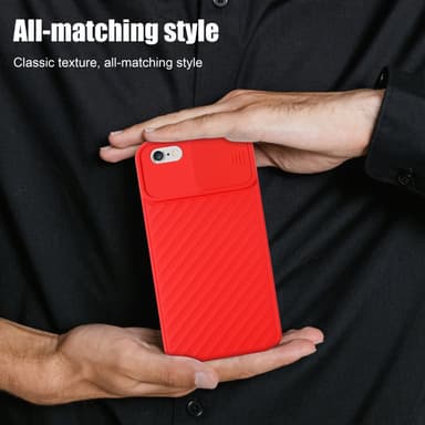 iPhone 6 / 6S Skal Fodral Case (Röd)