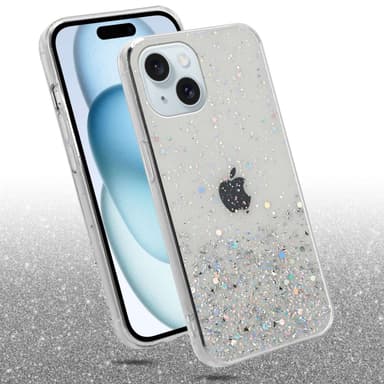 iPhone 15 PLUS Skal Fodral Case (Genomskinlig)