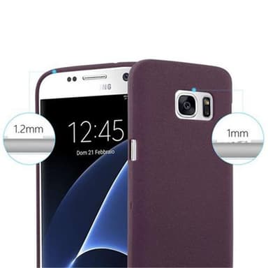 Skal Samsung Galaxy S7 Fodral Case (Lila)