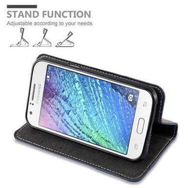 Samsung Galaxy J1 2015 Skal Fodral Case (Blå)