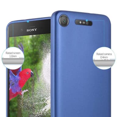 Skal Sony Xperia XZ1 Fodral Case (Blå)