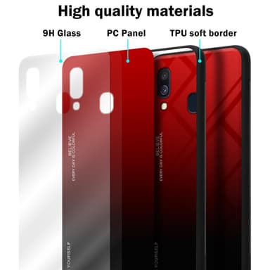 Samsung Galaxy A40 Skal Fodral Case (Svart)