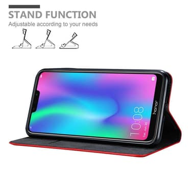 Honor 8C Skal Fodral Case (Röd)