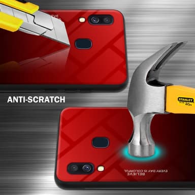 Samsung Galaxy A40 Skal Fodral Case (Svart)