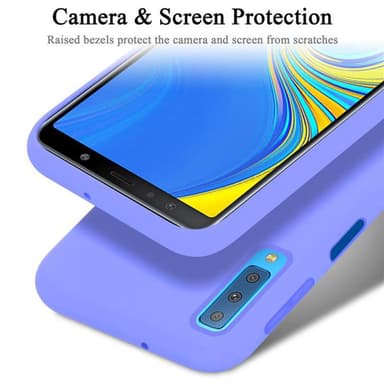 Samsung Galaxy A7 2018 Skal Fodral Case (Lila)