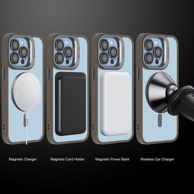 iPhone 12 / 12 PRO Skal Fodral kompatibel MagSafe