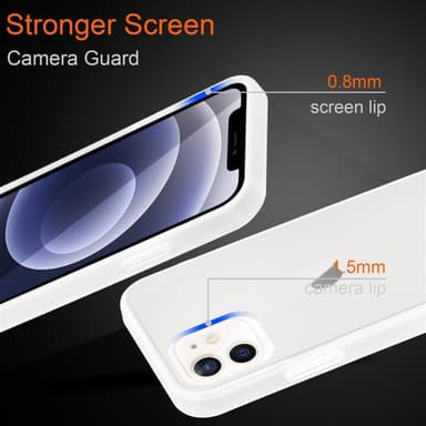 iPhone 12 / 12 PRO Skal Fodral Case (Transparent)