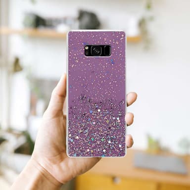 Samsung Galaxy S8 PLUS Skal Fodral Case (Lila)