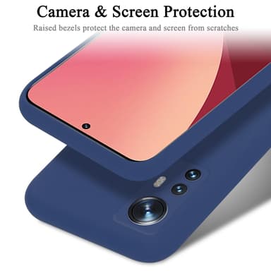 Xiaomi 12 / 12X Skal Fodral Case (Blå)