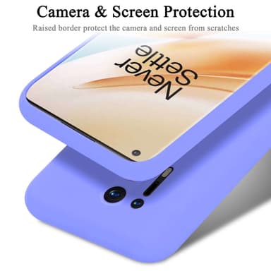 OnePlus 8 PRO Skal Fodral Case (Lila)