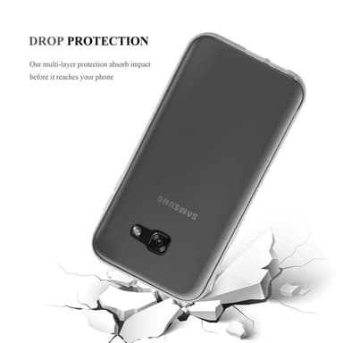 Samsung Galaxy A7 2017 Skal Fodral Case (Transparent)