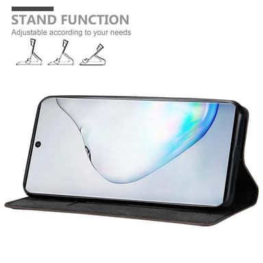 Samsung Galaxy NOTE 10 Skal Fodral Case (Brun)