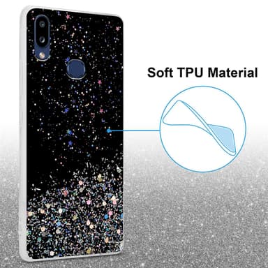 Samsung Galaxy A10s / M01s Skal Fodral Case (Svart)