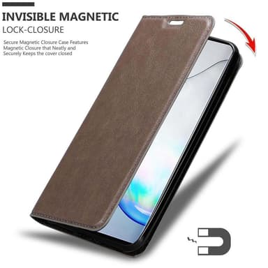 Samsung Galaxy NOTE 10 Skal Fodral Case (Brun)
