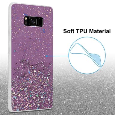 Samsung Galaxy S8 PLUS Skal Fodral Case (Lila)