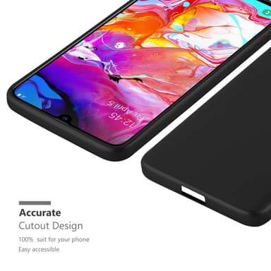 Skal Samsung Galaxy A70 / A70s Fodral Case (Svart)