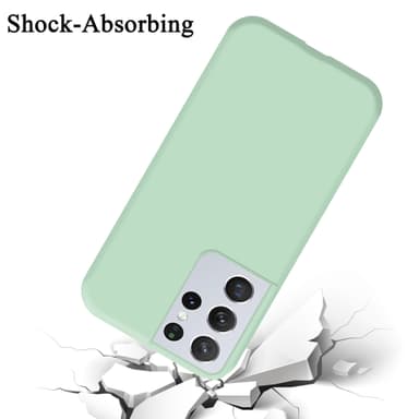 Samsung Galaxy S21 ULTRA Skal Fodral Case (Grön)