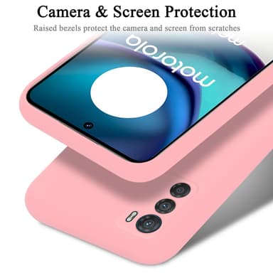 Motorola MOTO G42 Skal Fodral Case (Rosa)