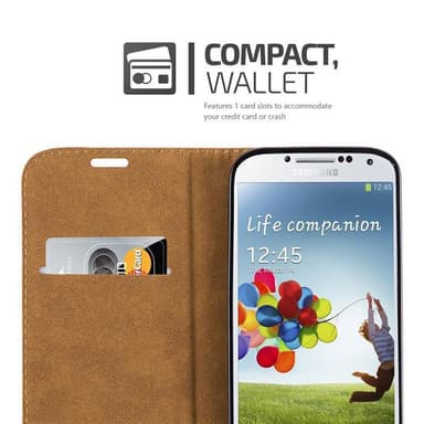 Skal Samsung Galaxy S4 Plånboksfodral (Röd)
