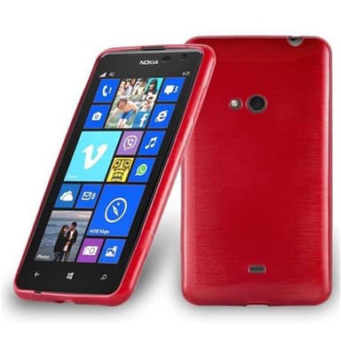 Nokia Lumia 625 Skal Fodral Case (Röd)