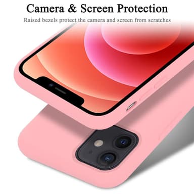 iPhone 12 MINI Skal Fodral Case (Rosa)