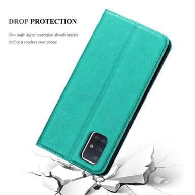 Samsung Galaxy A51 4G / M40s Skal Fodral Case (Turkos)