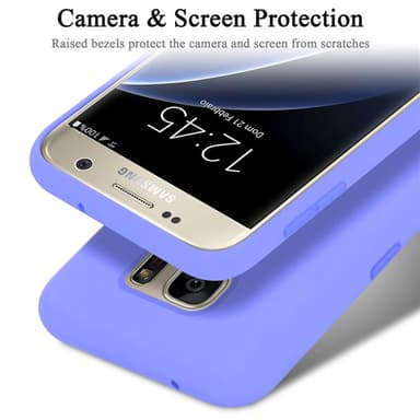 Samsung Galaxy S7 Skal Fodral Case (Lila)