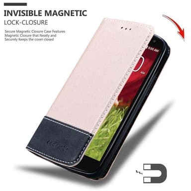 LG G2 MINI Skal Fodral Case (Rosa)