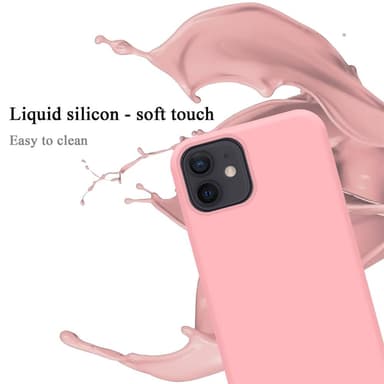 iPhone 12 MINI Skal Fodral Case (Rosa)