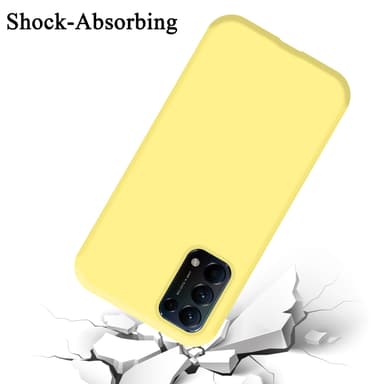 Oppo FIND X3 LITE Skal Fodral Case (Gul)