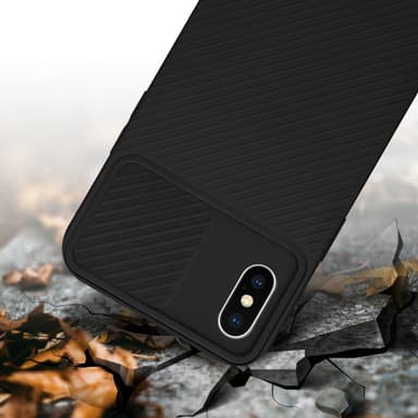 Skal iPhone XS MAX Fodral Case (Svart)