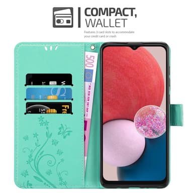Samsung Galaxy A13 4G Plånboksfodral Skal (Turkos)