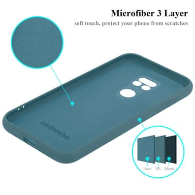 Motorola MOTO G9 PLAY Skal Fodral Case (Grön)