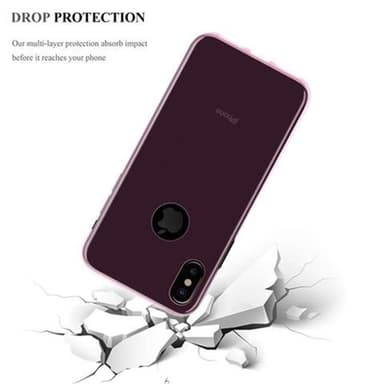 iPhone X / XS Skal Fodral Case (Rosa)