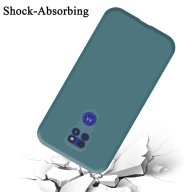 Motorola MOTO G9 PLAY Skal Fodral Case (Grön)