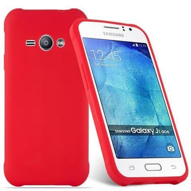 Skal Samsung Galaxy J1 ACE Fodral Case (Röd)