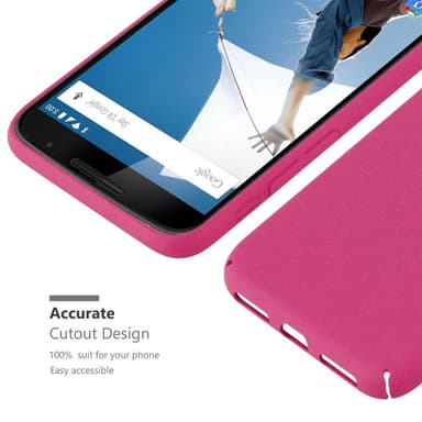 Motorola Google NEXUS 6 Skal Fodral Case (Rosa)