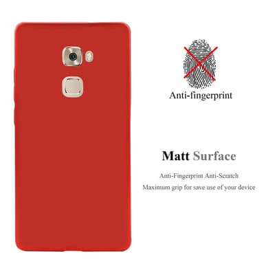 Huawei MATE S Skal Fodral Case (Röd)