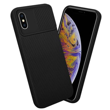 Skal iPhone XS MAX Fodral Case (Svart)