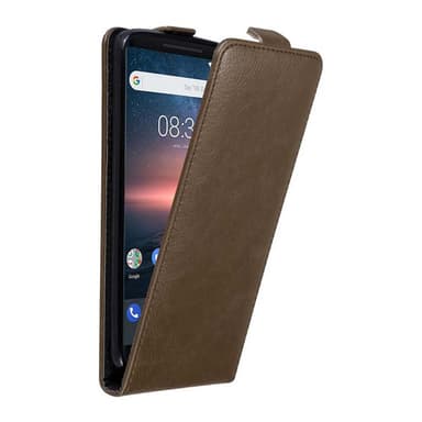 Nokia 8 Sirocco Flipfodral Skal (Brun)