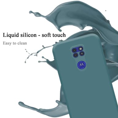 Motorola MOTO G9 PLAY Skal Fodral Case (Grön)