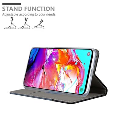 Samsung Galaxy A70 / A70s Plånboksfodral Skal (Blå)
