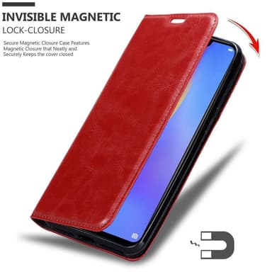 Samsung Galaxy J4 PLUS Skal Fodral Case (Röd)