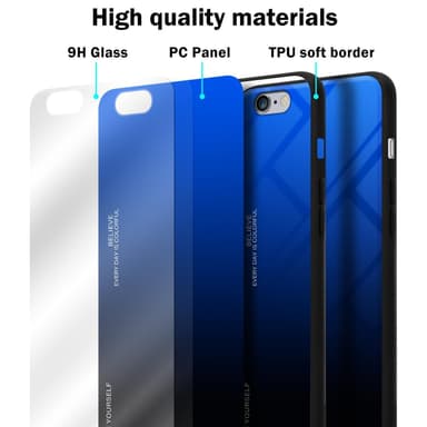 iPhone 6 PLUS / 6S PLUS Skal Fodral Case (Svart)